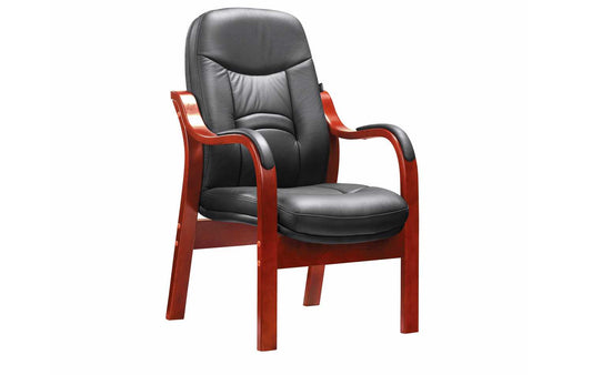 DB062 Executive Genuine Leather Visitors Chair