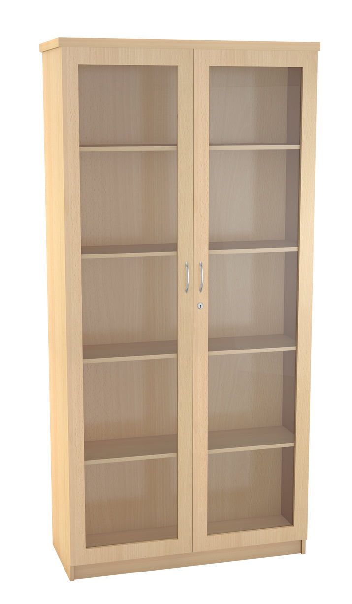 Impact Glass Door Systems Cabinet/ 4 Shelves