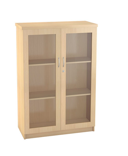 Impact Glass Door Systems Cabinet / 2 Shelves